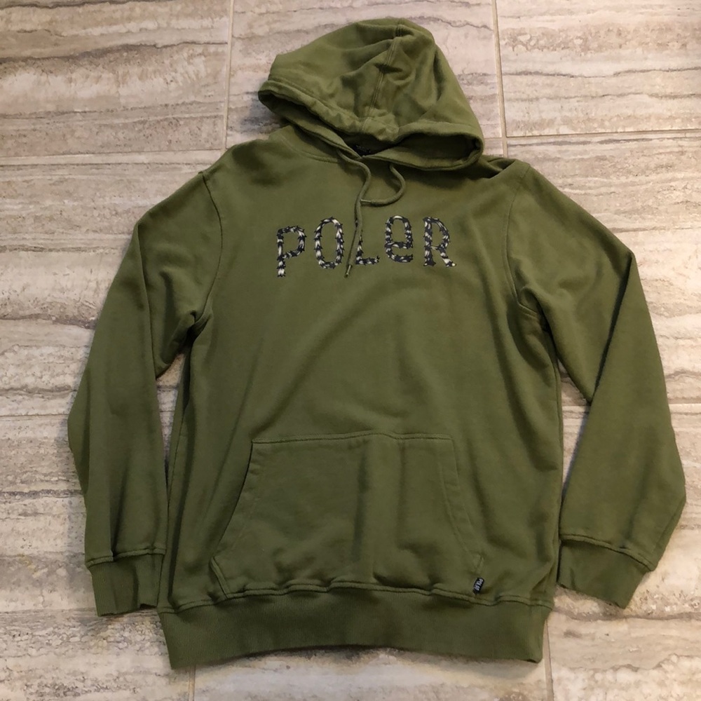 Poler Men's Hooded Sweatshirt Size Medium
